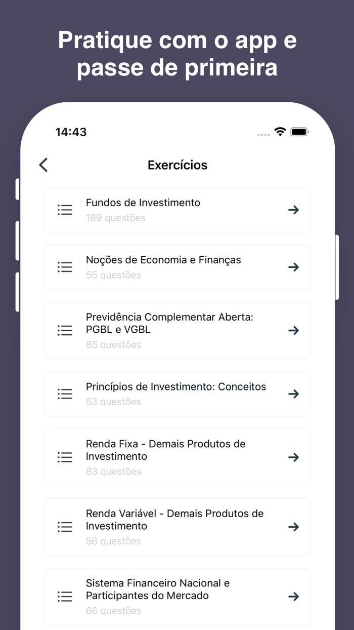 Simulados CPA-10 e CPA-20