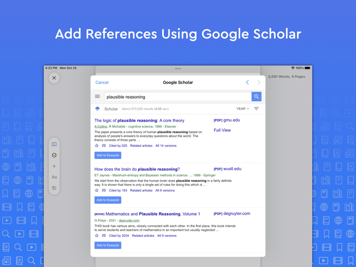 Essayist - APA MLA and More