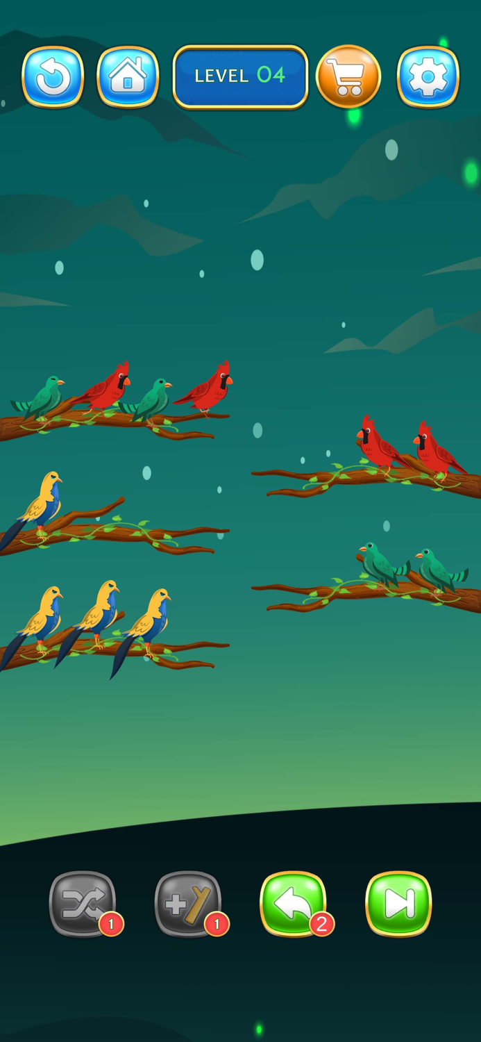 Birdy Sort Matching Puzzle