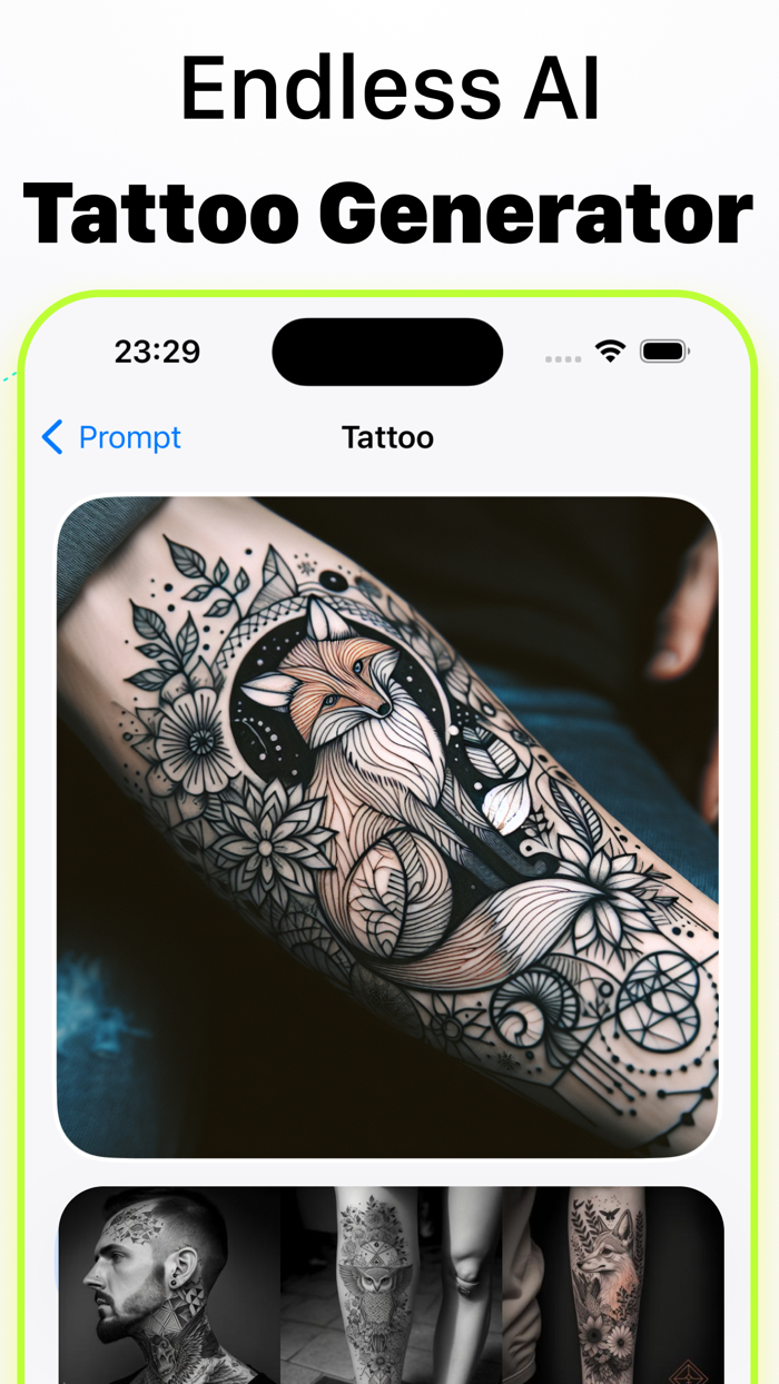 AI Tattoo Generator INK Hunter