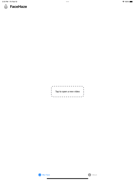 Screenshot #4 pour FaceHaze: Blur Faces in Videos