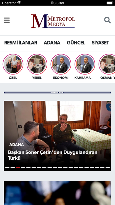Metropol Medya Screenshot