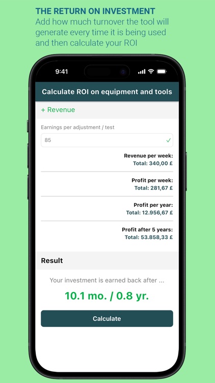 Tools ROI