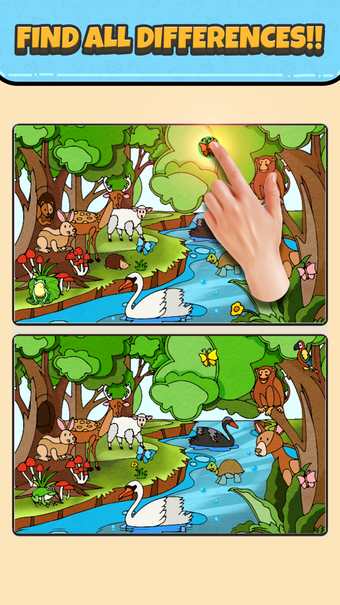 Find Objects Hidden and Diff