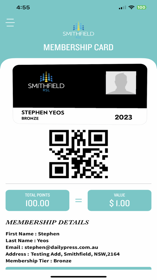 #2. Smithfield RSL (iOS) โดย: Daily Press PTY LTD