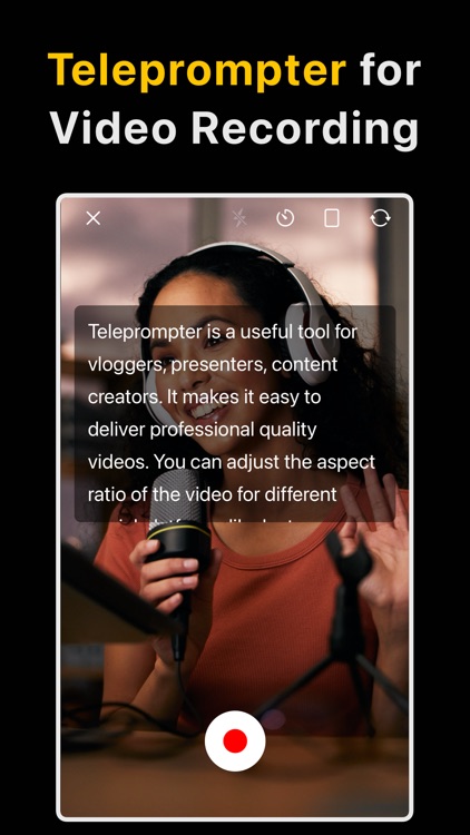 Teleprompter: Video Scripts