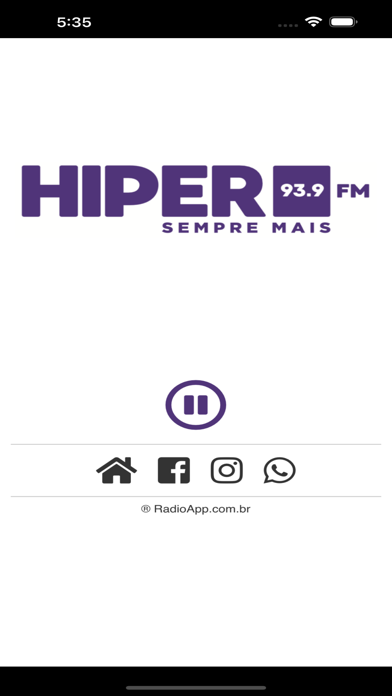 Rádio Hiper 93.9 FM Screenshot