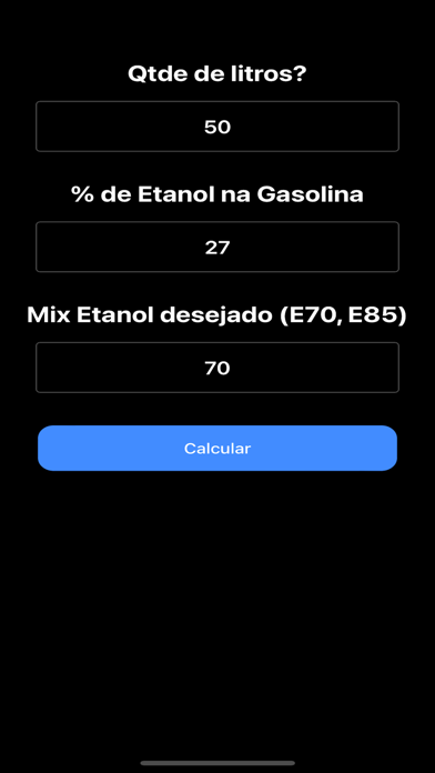 Calc Mix Etanol Screenshot