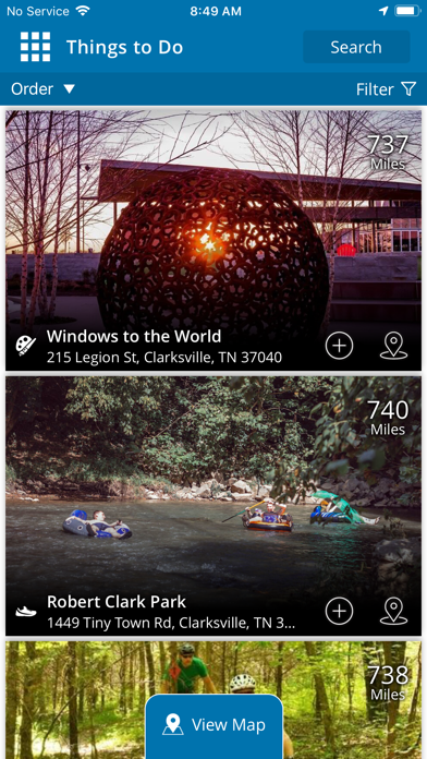 Visit Clarksville TN Screenshot