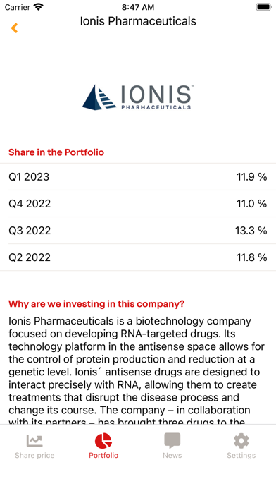 BB Biotech Screenshot
