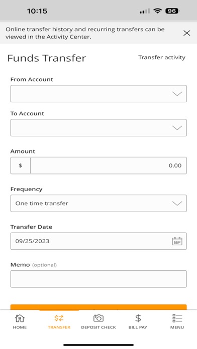 Kearny Bank Mobile Banking Screenshot