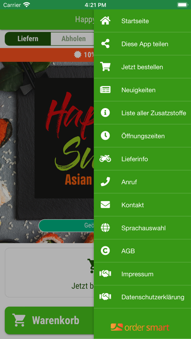 Happy Sushi Lüneburg Screenshot