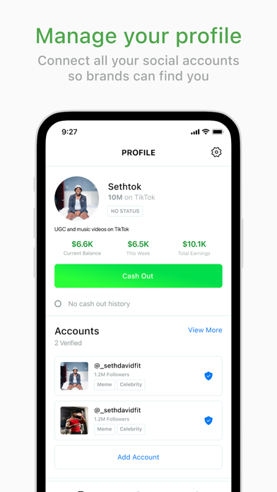 The Plug for Influencers Screenshot