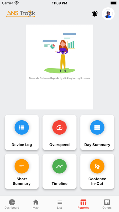 ANS Track Lite Screenshot