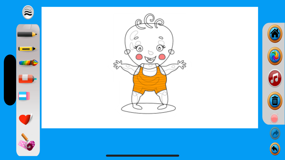 #3. Drawing Color Book Game (iOS) Podle: Napaphorn Tibyakad