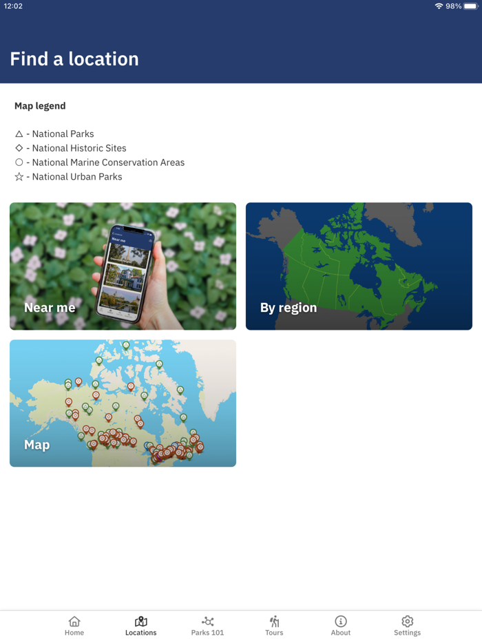 Parks Canada App