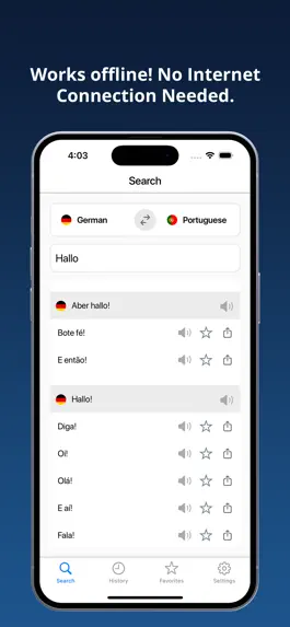 Game screenshot German-Portuguese Dictionary + mod apk