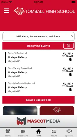 Game screenshot Tomball ISD Athletics hack