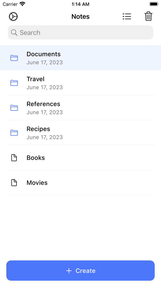 #1. NoteChats - Store and Organize (iOS) 由: Alexander Kulabuhov
