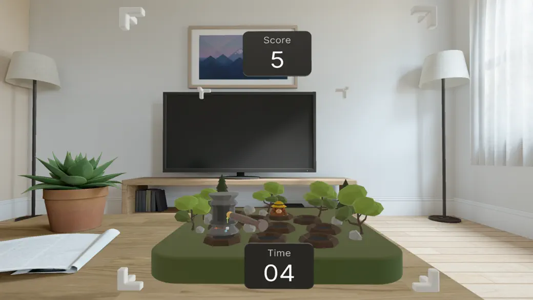 Whack A Mole：AR Video Games screenshot 1