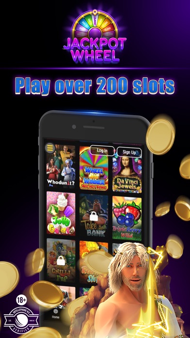 Jackpot Wheel Online Casino Screenshot