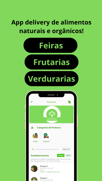 HortFood - Entrega Hortifruti Screenshot