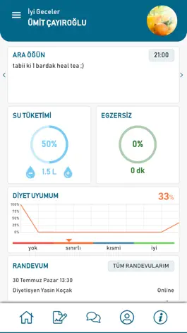 Game screenshot Yasin Koçak ile Online Diyet mod apk