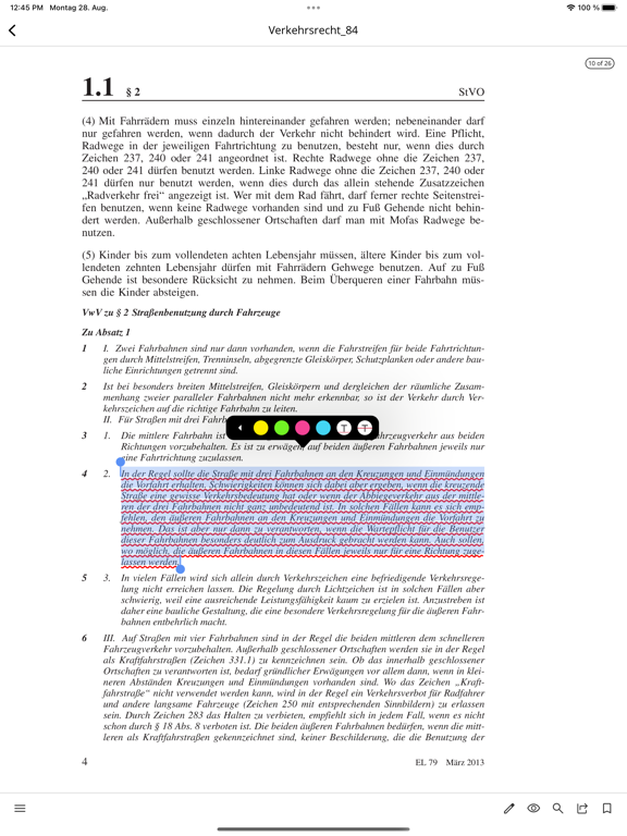 Screenshot #6 pour Recht und Straßenverkehr
