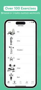 Personal Trainer Workout Plans screenshot #3 for iPhone