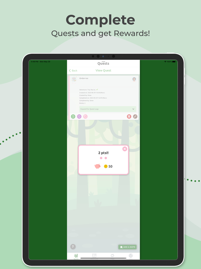 ‎HeroMode: Joyful Tasks & Goals Screenshot