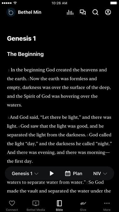 Bethel Ministries Inc. Screenshot