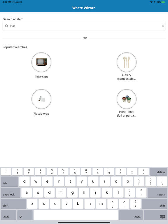 Screenshot #4 pour Otter Tail County Waste Wizard