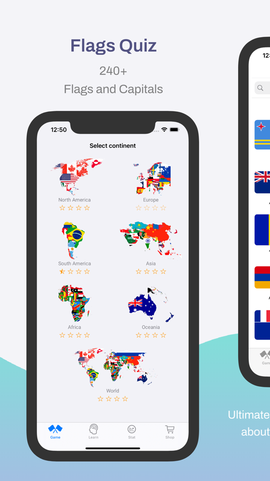 #1. Flags Learning Quiz (iOS) Podle: Letovaltsev Maxim