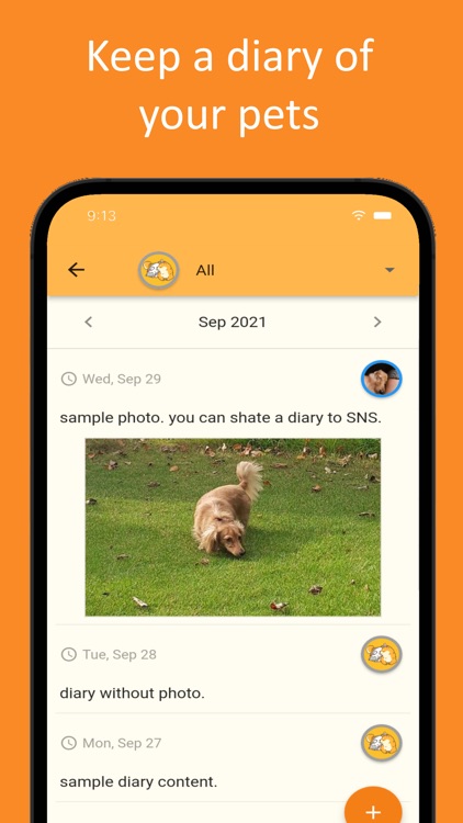 Pet care diary - daily pet log screenshot-5