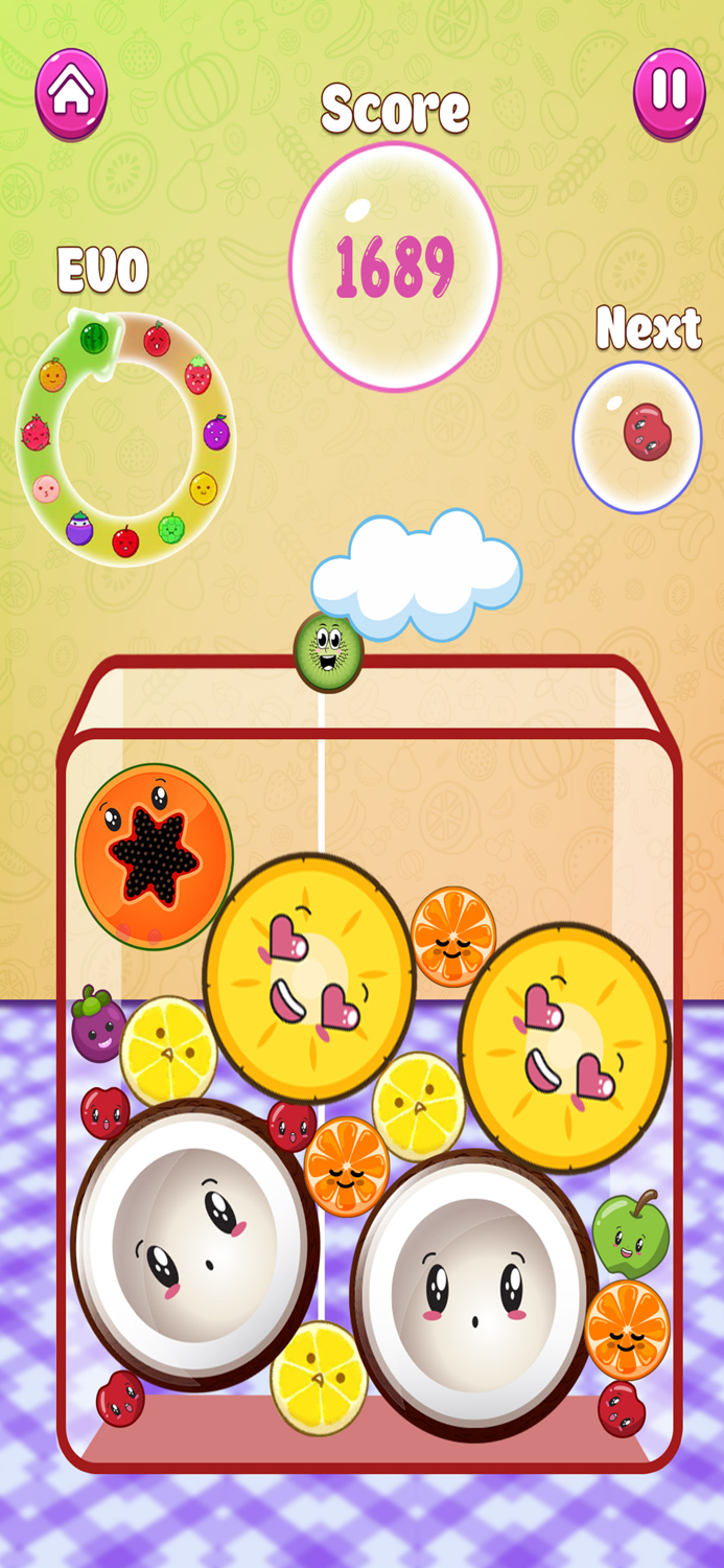 Watermelon Game Fruit Merge