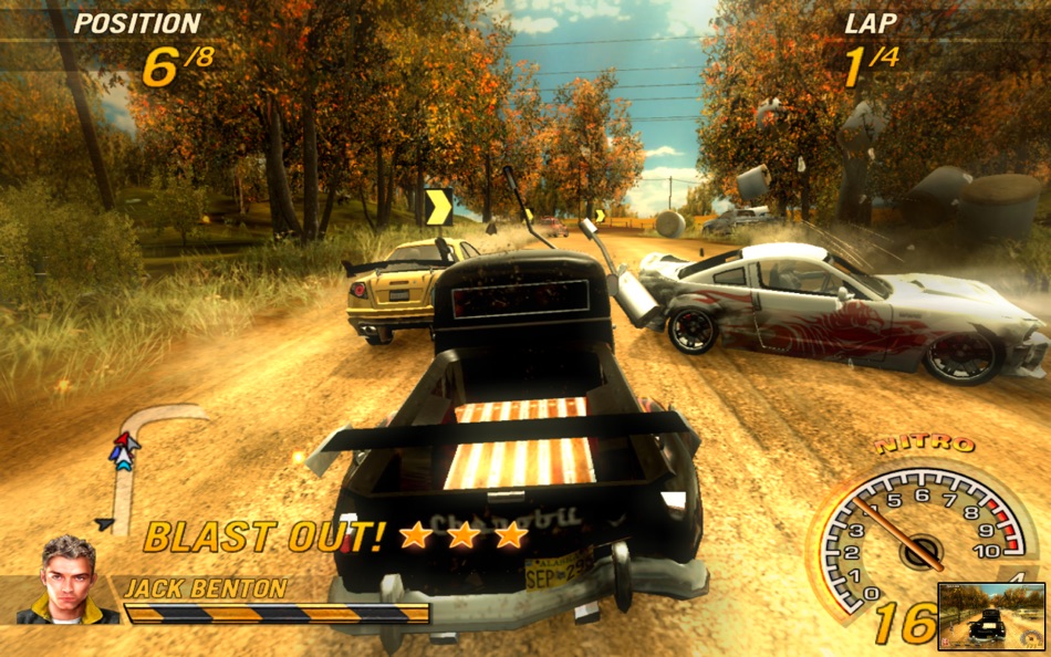 #9. FlatOut 2 (macOS) 由: Virtual Programming Ltd