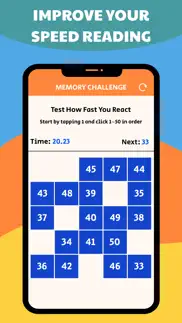 memory challenge: from 1 to 50 iphone screenshot 2
