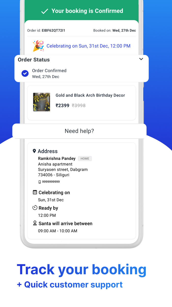 ebo Decoration service app