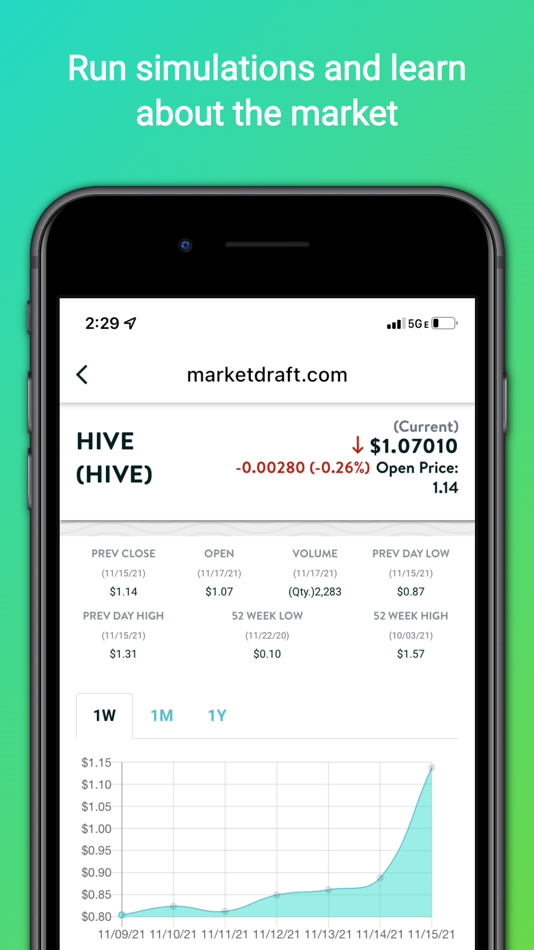 #5. Market Draft (iOS) Podle: Dreamco Design
