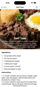 Filipino Food Recipes Offline screenshot #2 for iPhone