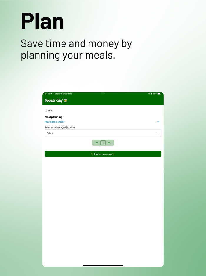 Private Chef - Easy Cooking