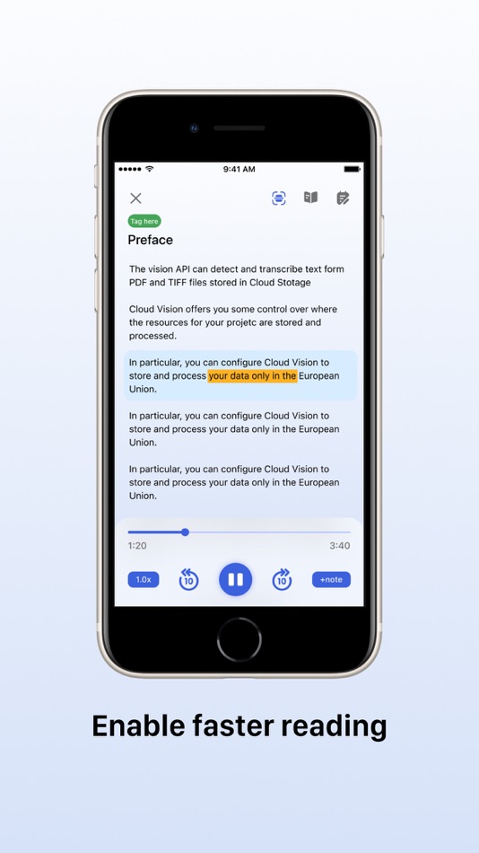 #6. Listenable - Text to Speech (iOS) Podle: Omni AI Lab