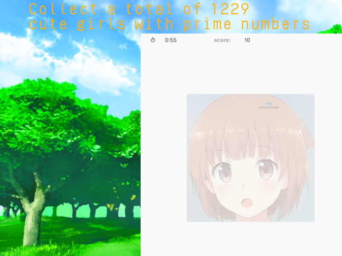 Prime number girls collection