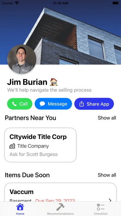 Jim Burian - Real Estate Screenshot