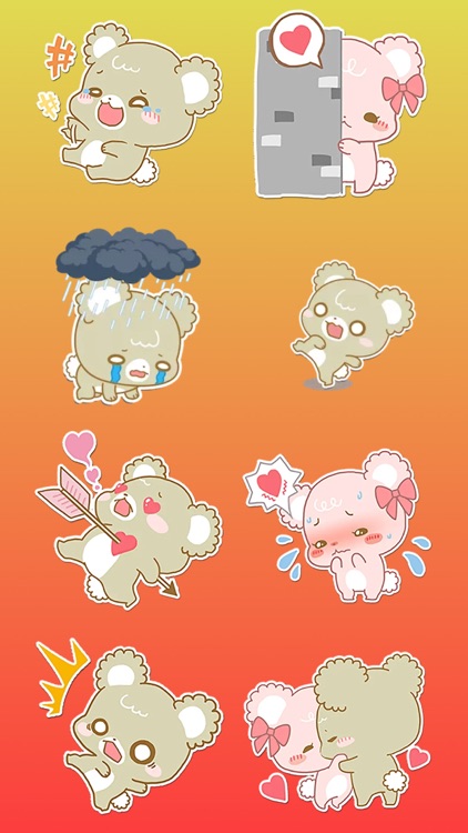 Sweet sugar cubs Stickers screenshot-3