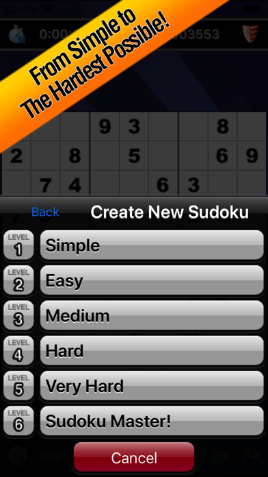Sudoku ~ Classic Puzzle Game Screenshot