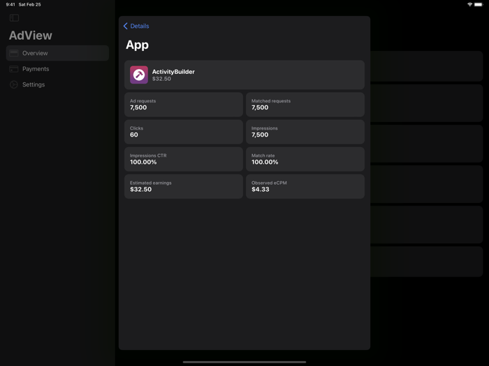 AdView - Track Ad Earnings
