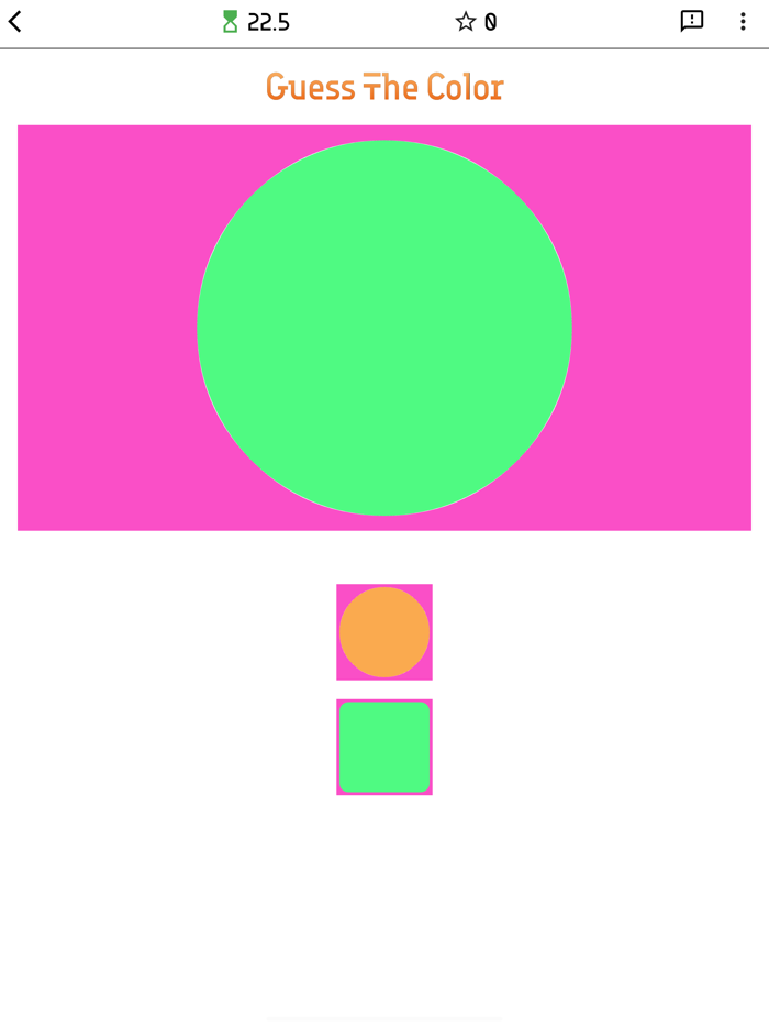 Guess What‒Math and Color Games