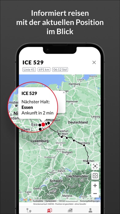 Bahn: Fahrplan & Live Tracking Screenshot