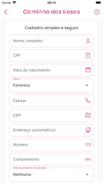 SOS Caminho das Rosas Screenshot